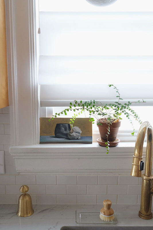 "still life with garlic"