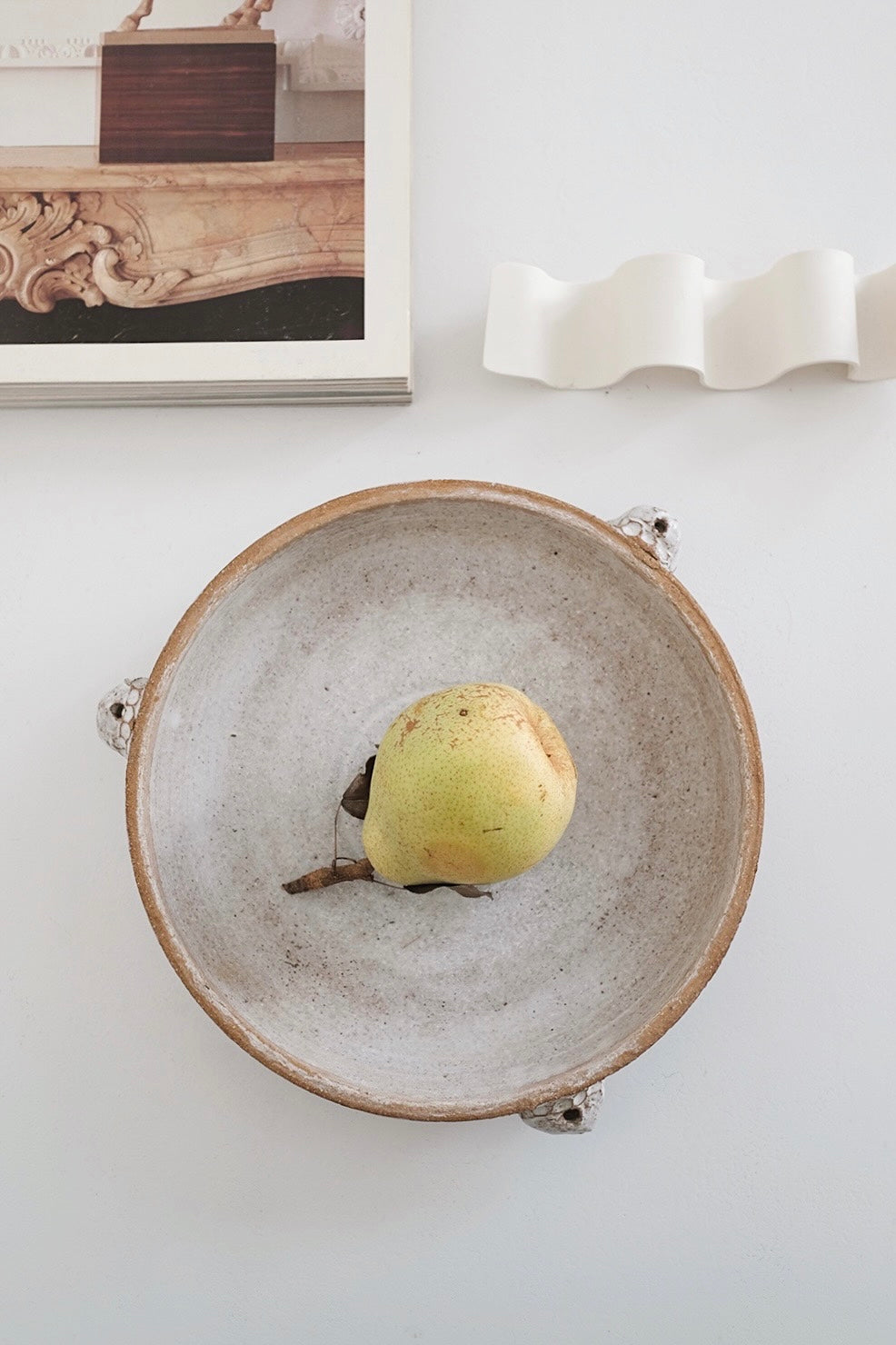 handmade low bowl