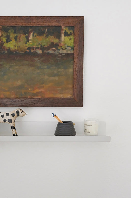 handmade ceramic match holder