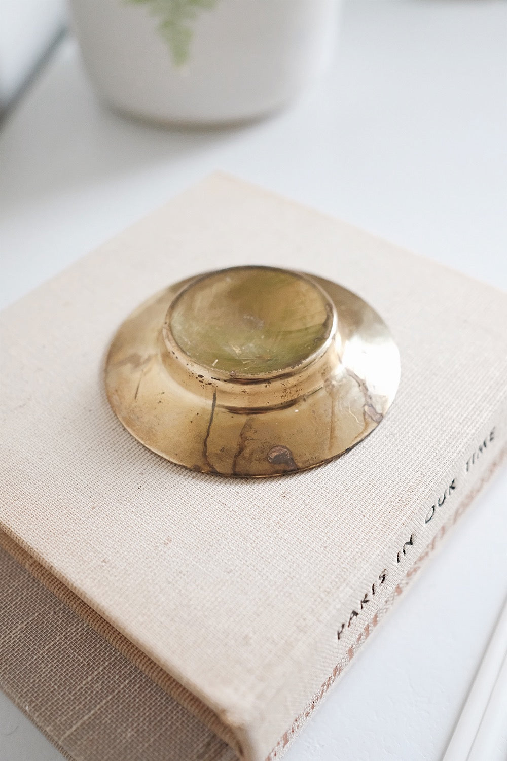 dansk brass candelabra