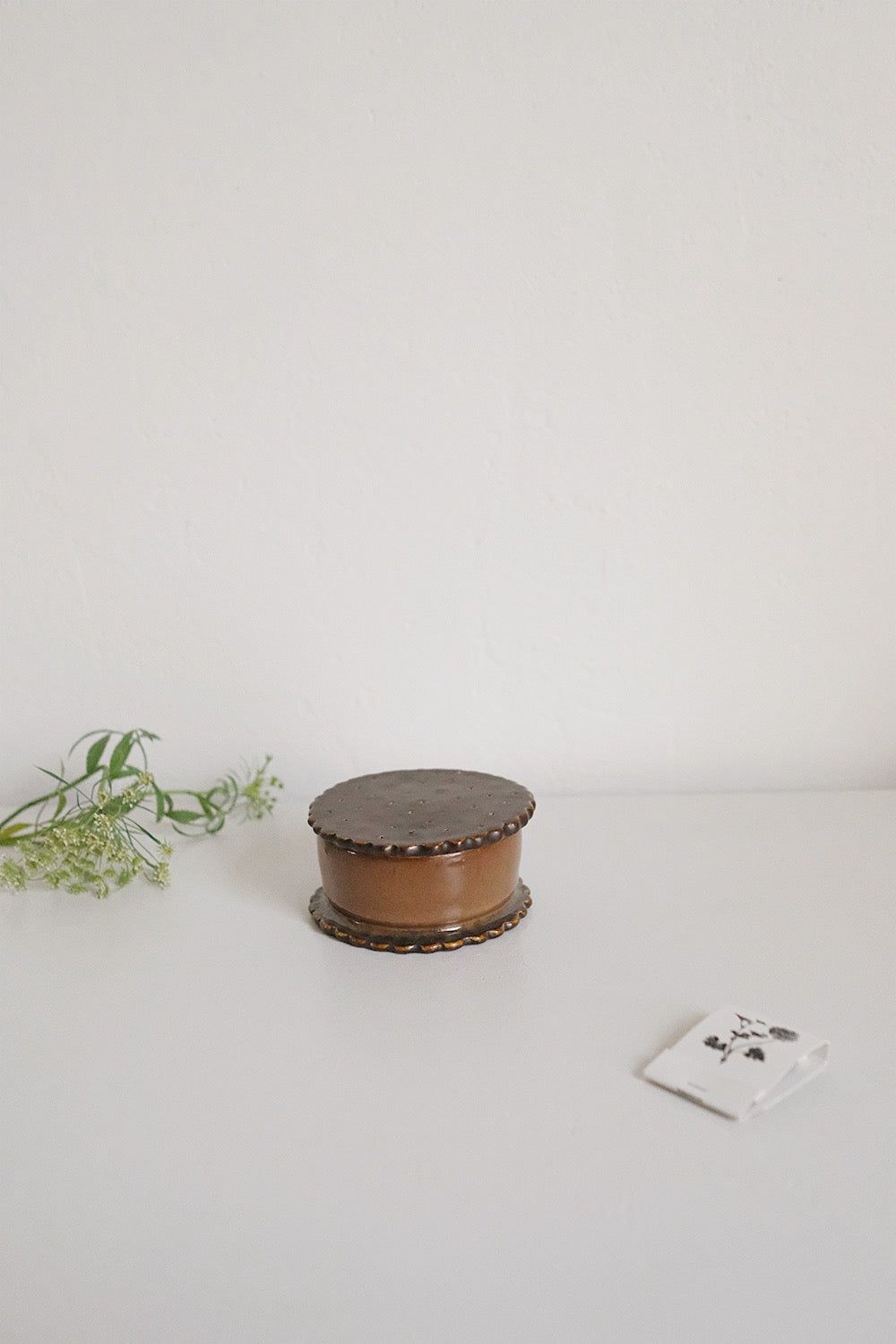 small ice cream sandwich jar - chocolate