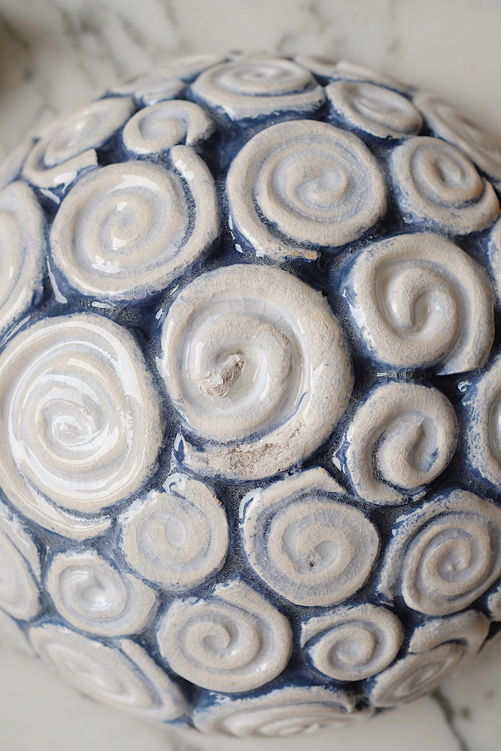 handmade coiled bowl