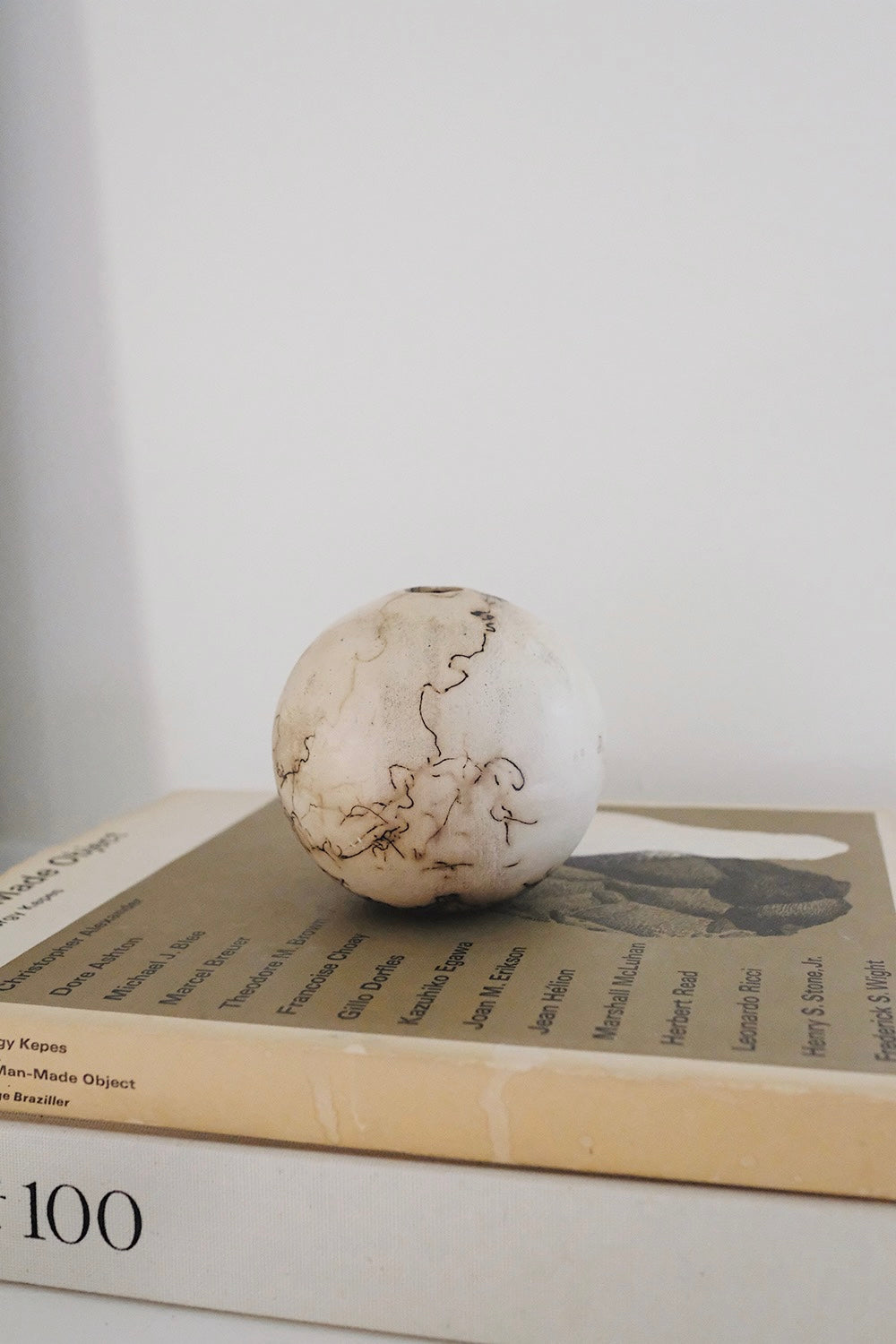 raku bud vase