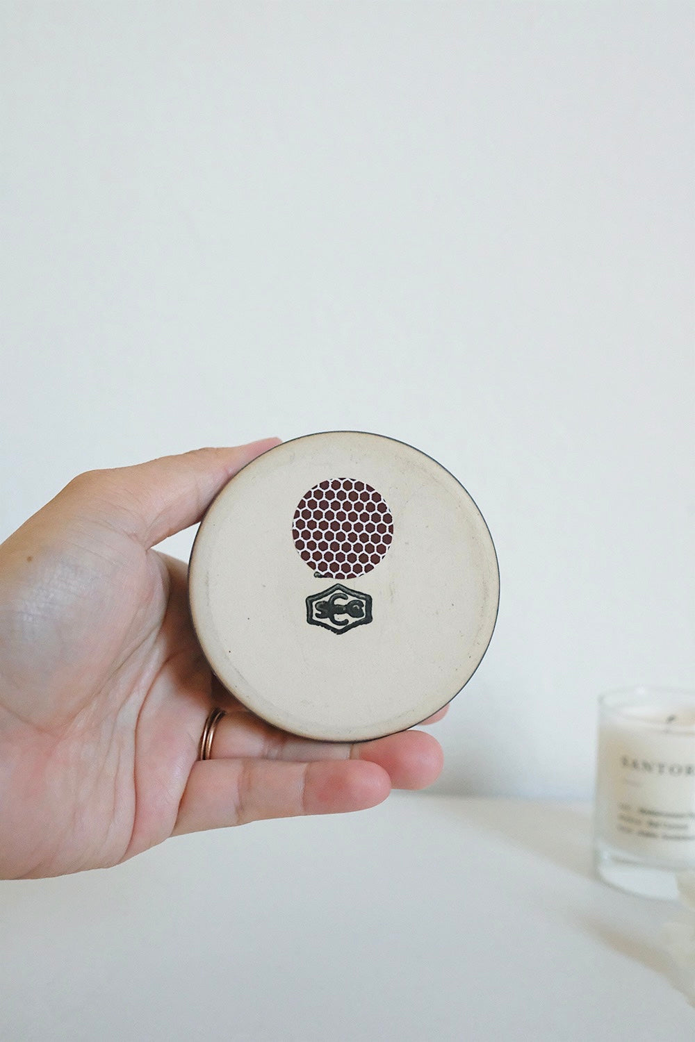 handmade ceramic match holder