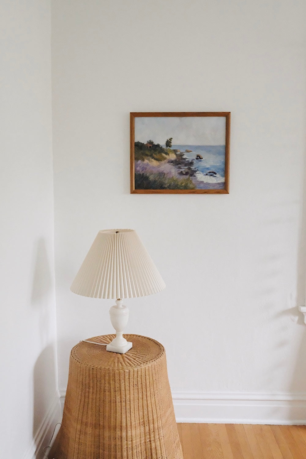 pleated lampshade