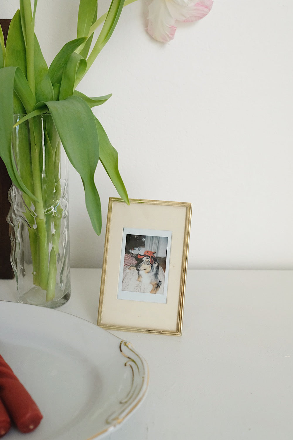 mini brass picture frame