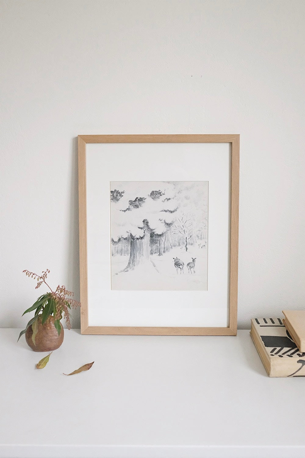 "a fawn born in winter"