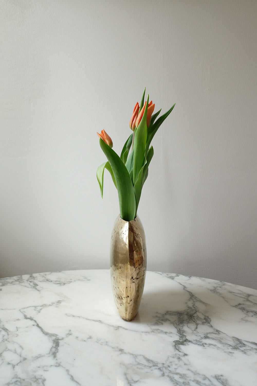 brass vase