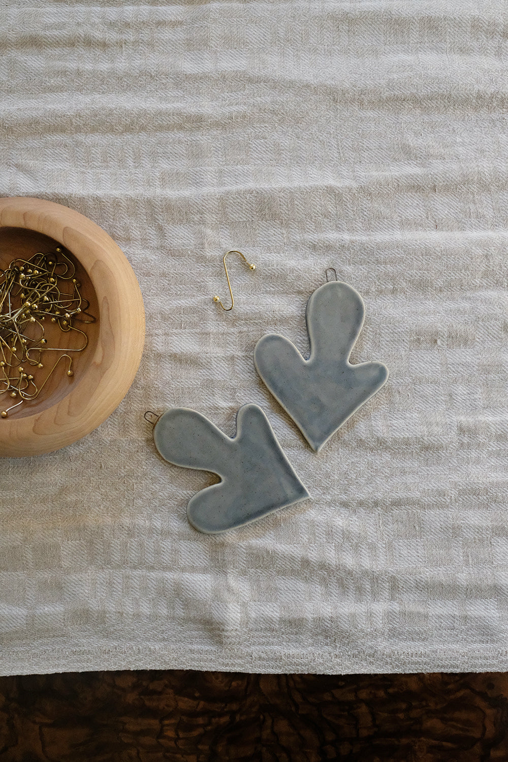 cutout ornament - dark blue