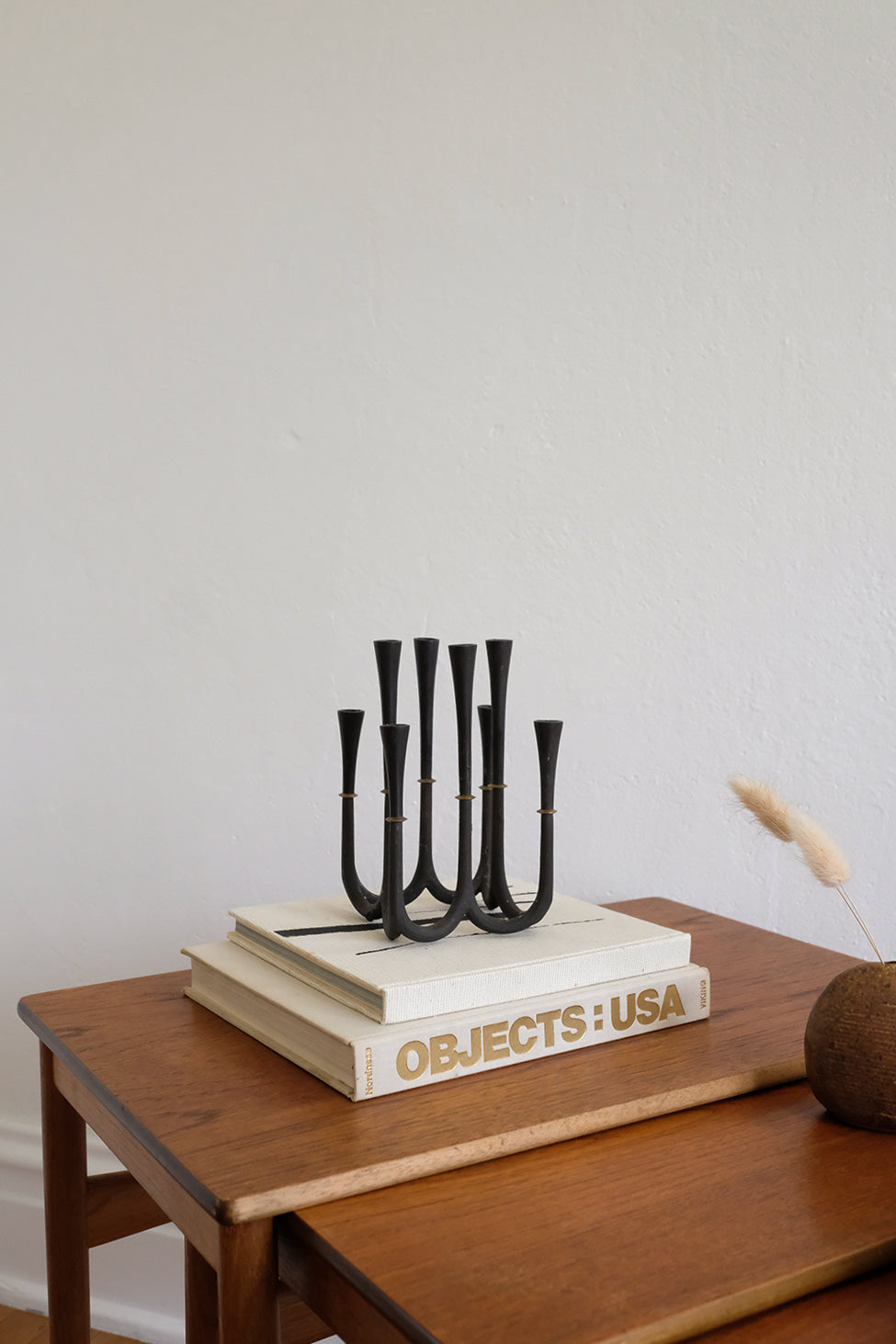 Dansk iron candelabra