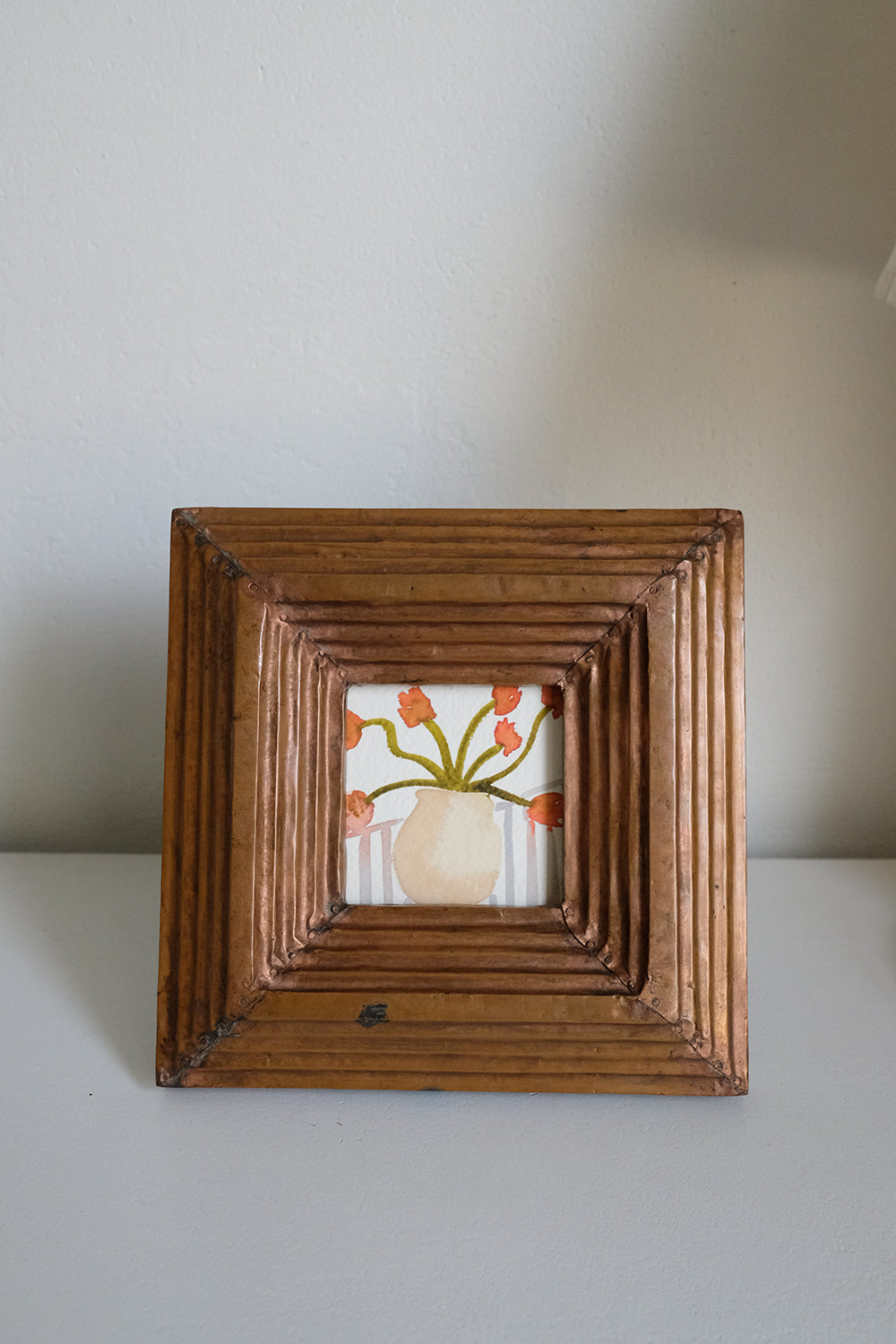 copper picture frame