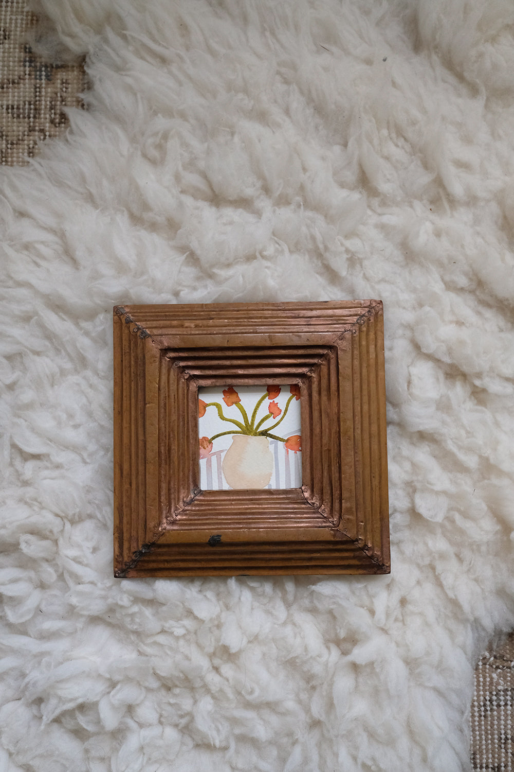 copper picture frame