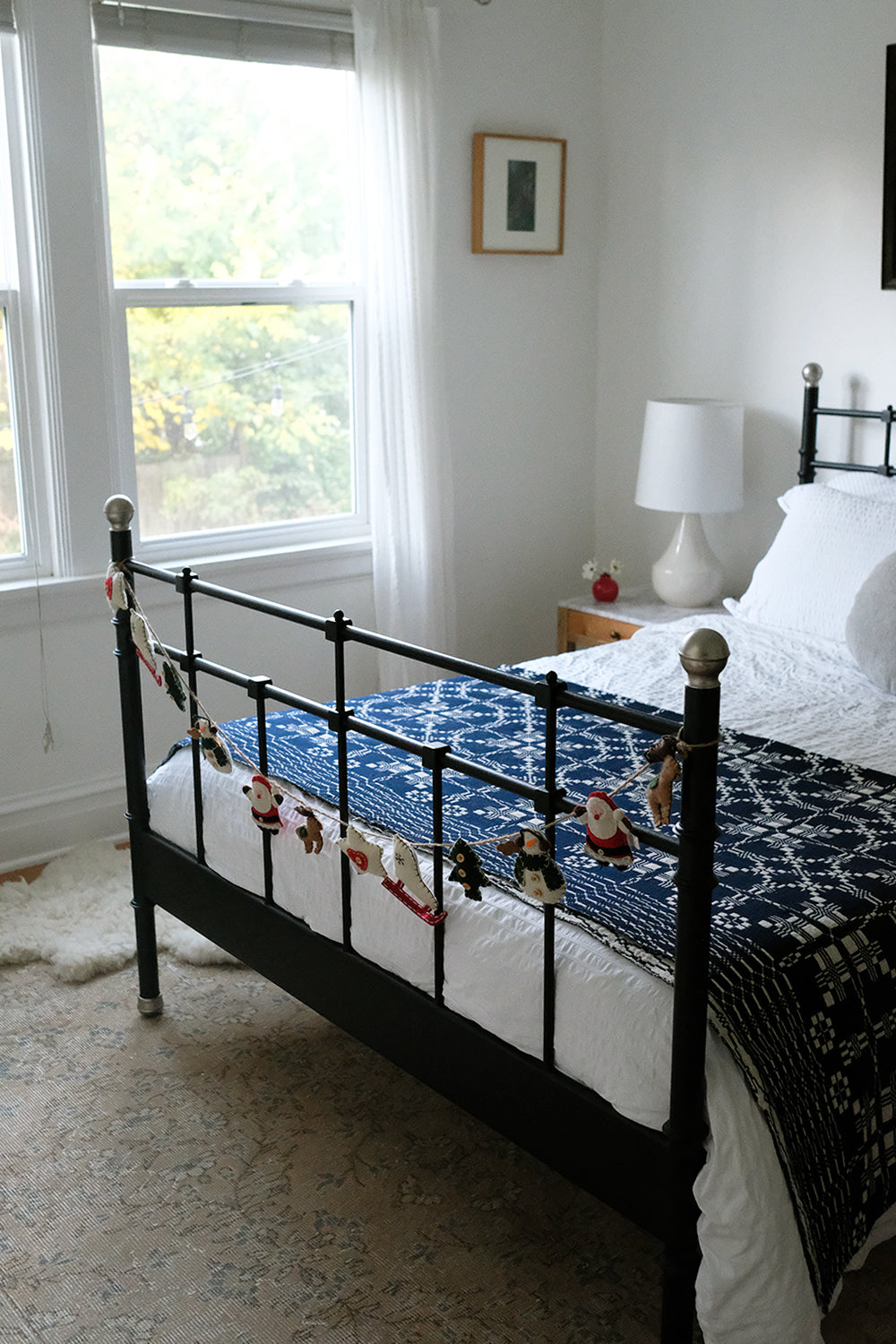 felt holiday garland