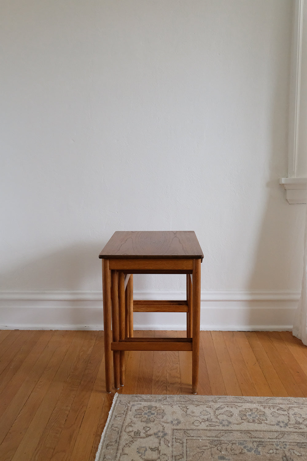Hans Wegner teak nesting tables