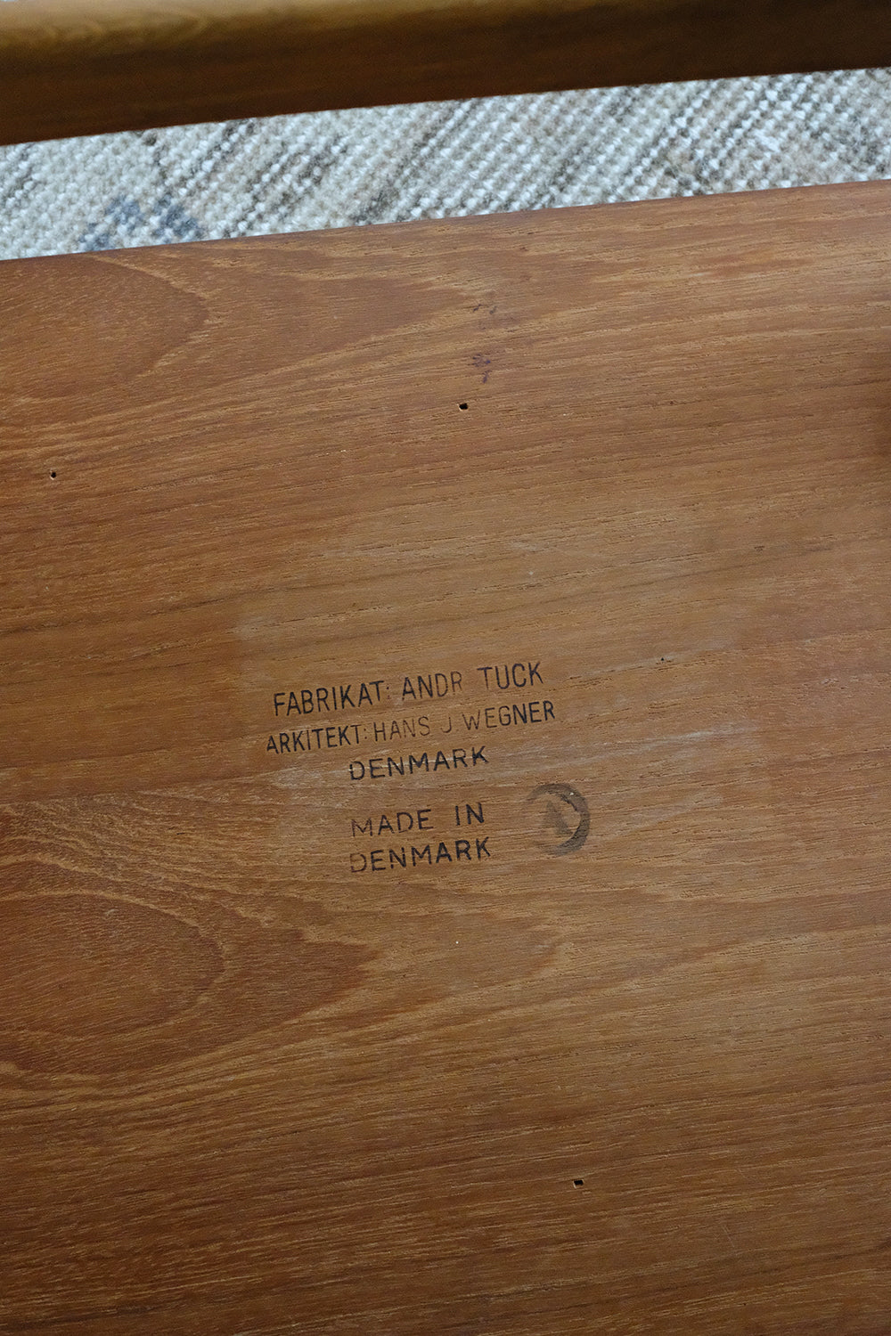 Hans Wegner teak nesting tables