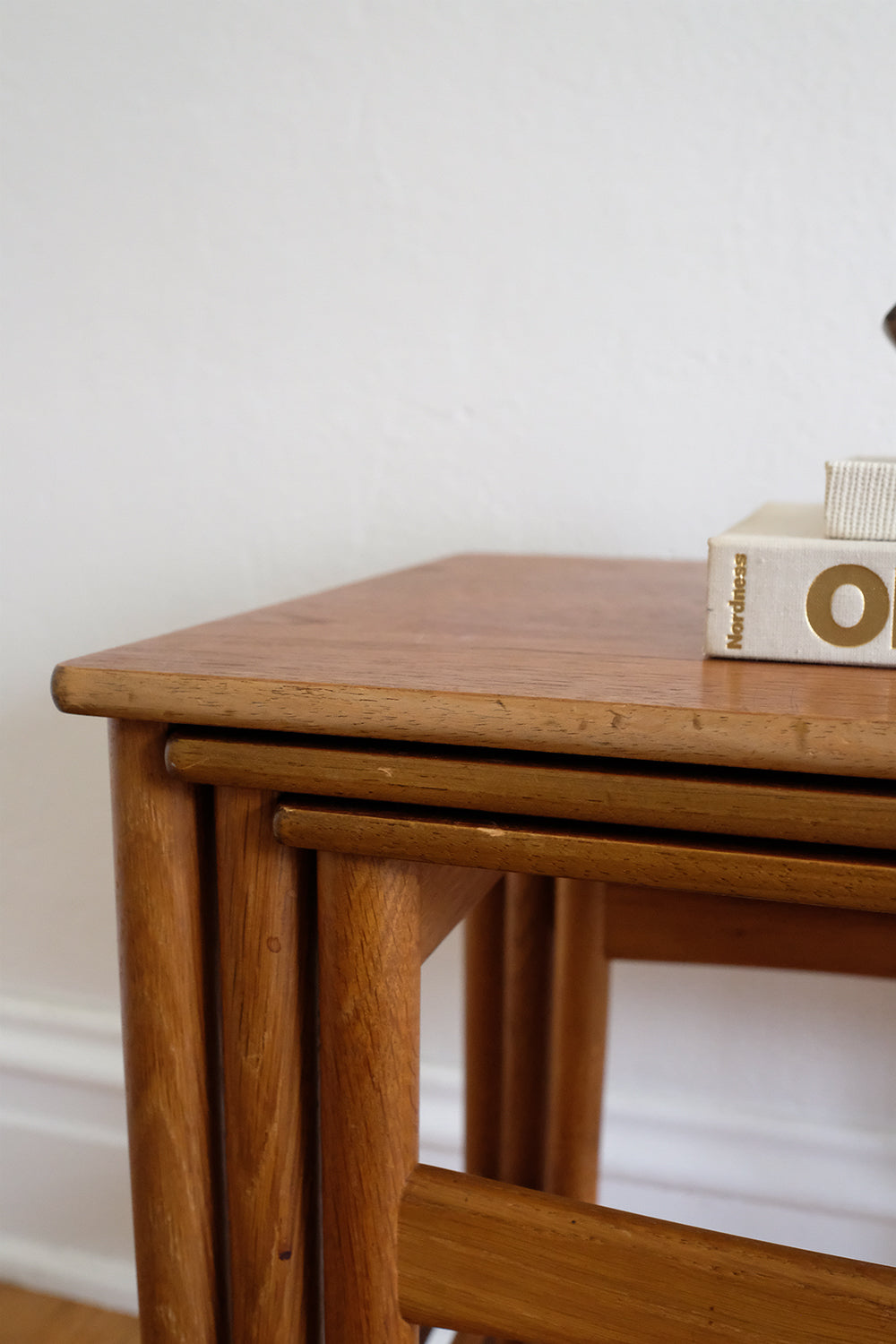 Hans Wegner teak nesting tables