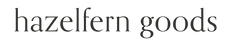 hazelfern goods logo