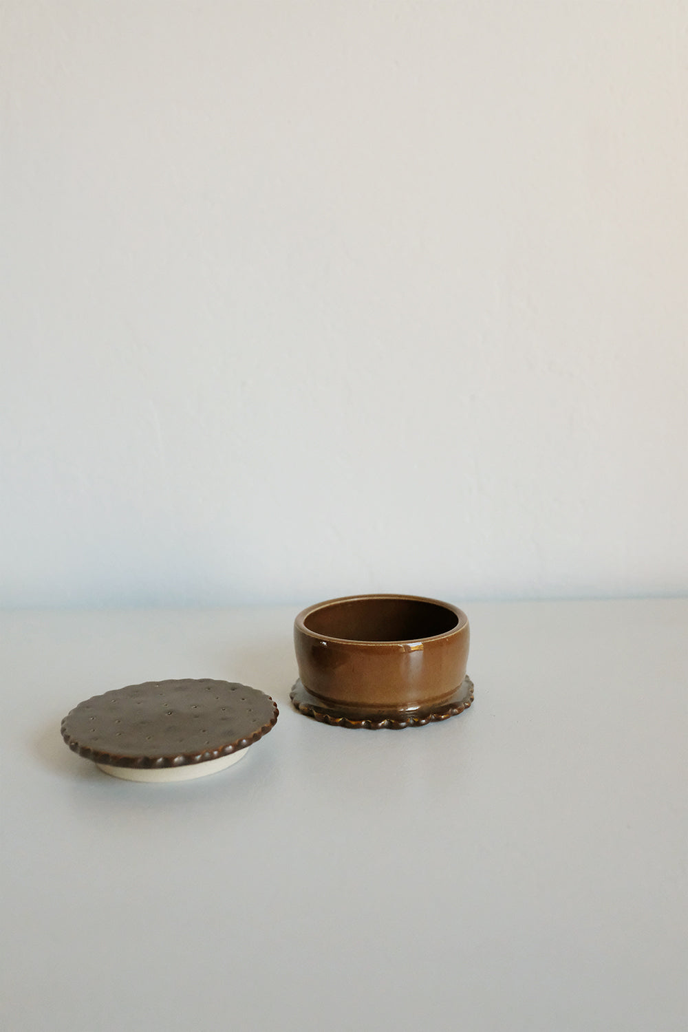 small ice cream sandwich jar - chocolate