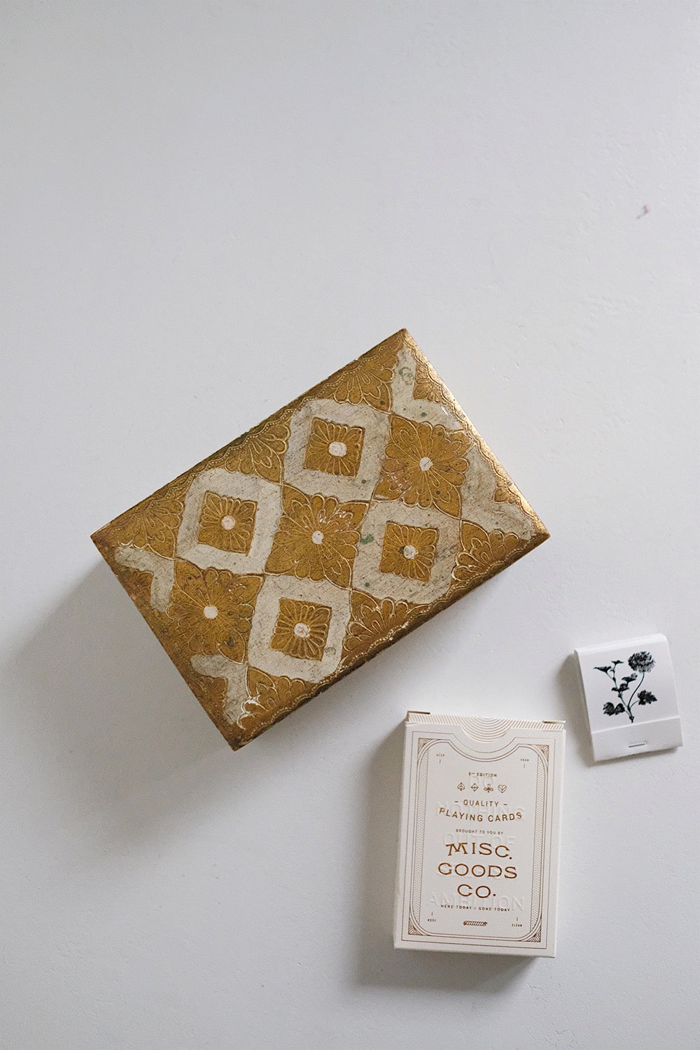 florentine checkered box