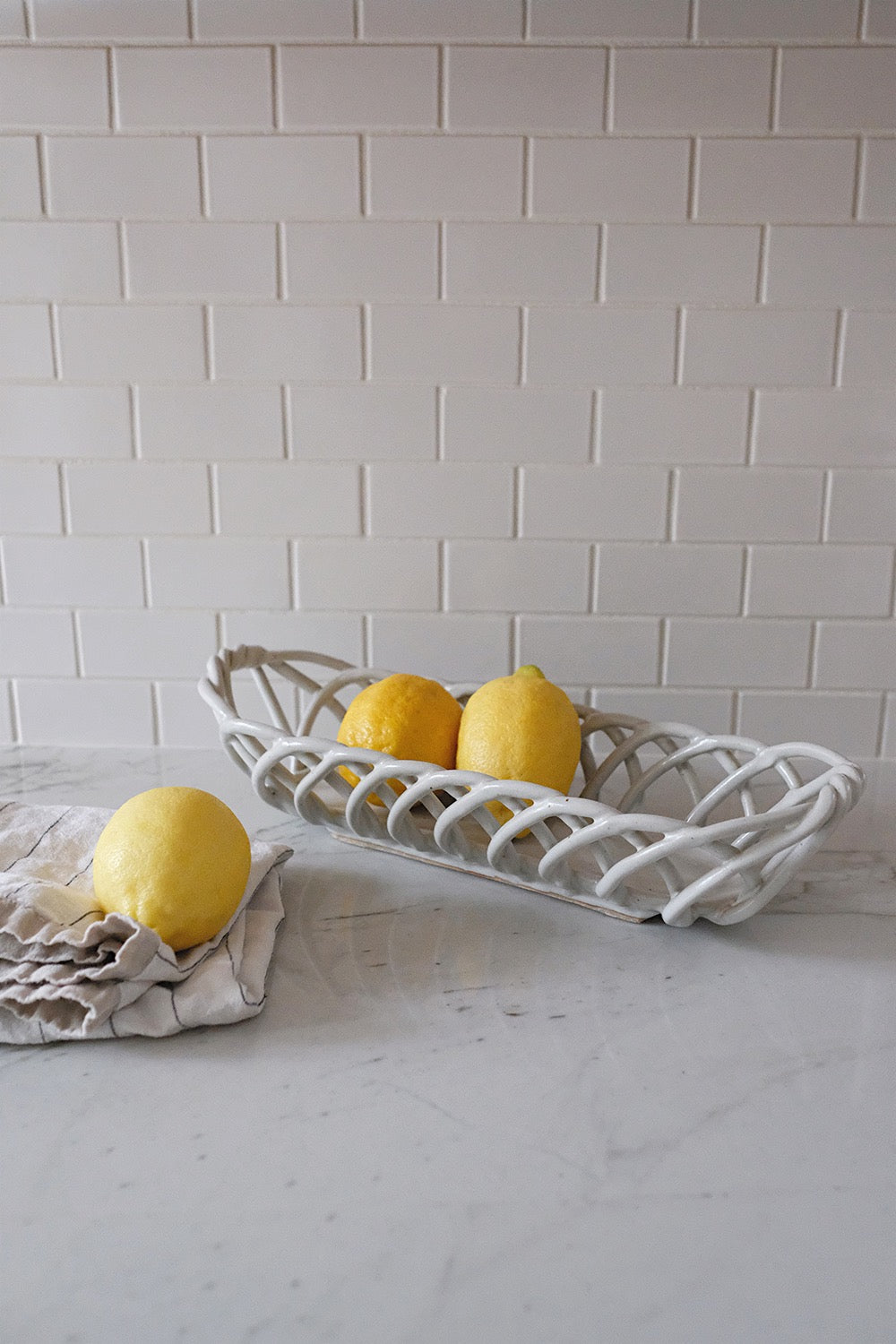 handmade ceramic basket