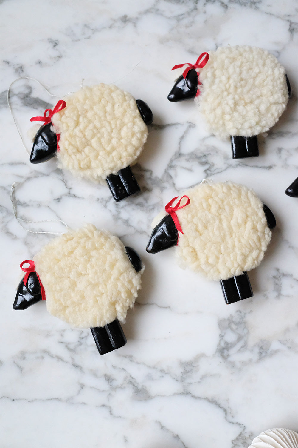 le mouton sheep ornaments (sold individually)