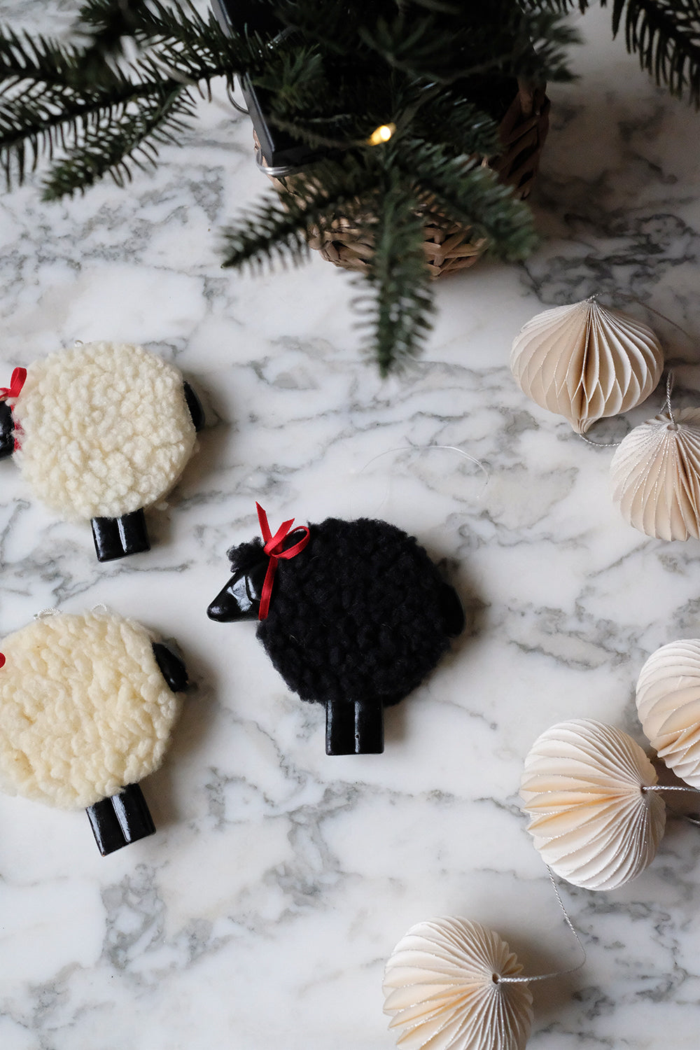le mouton sheep ornaments (sold individually)