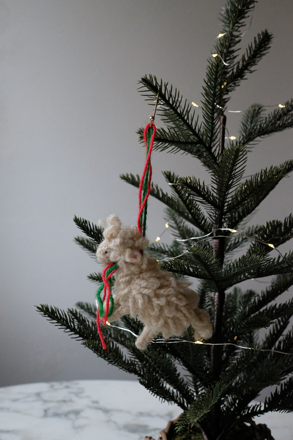 handmade knitted sheep ornaments (sold individually)