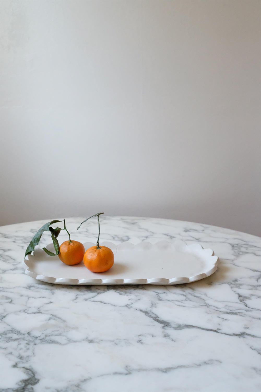 scalloped tray (SECONDS)