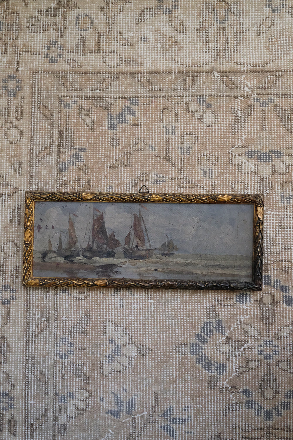antique seascape painting