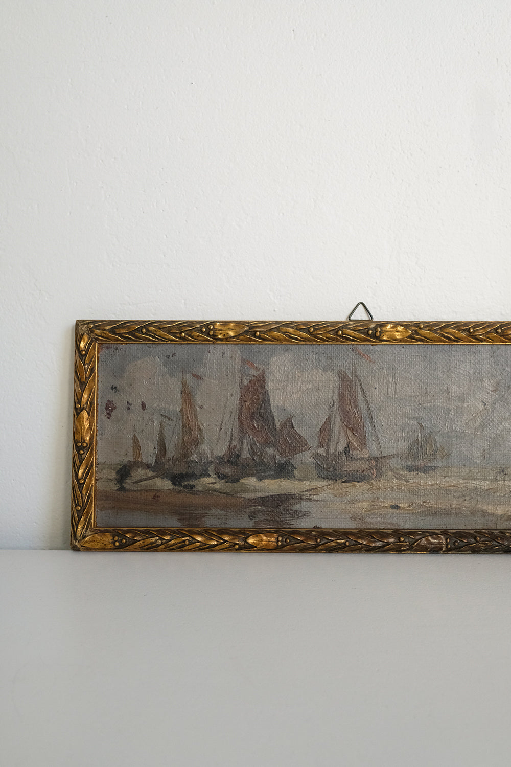 antique seascape painting