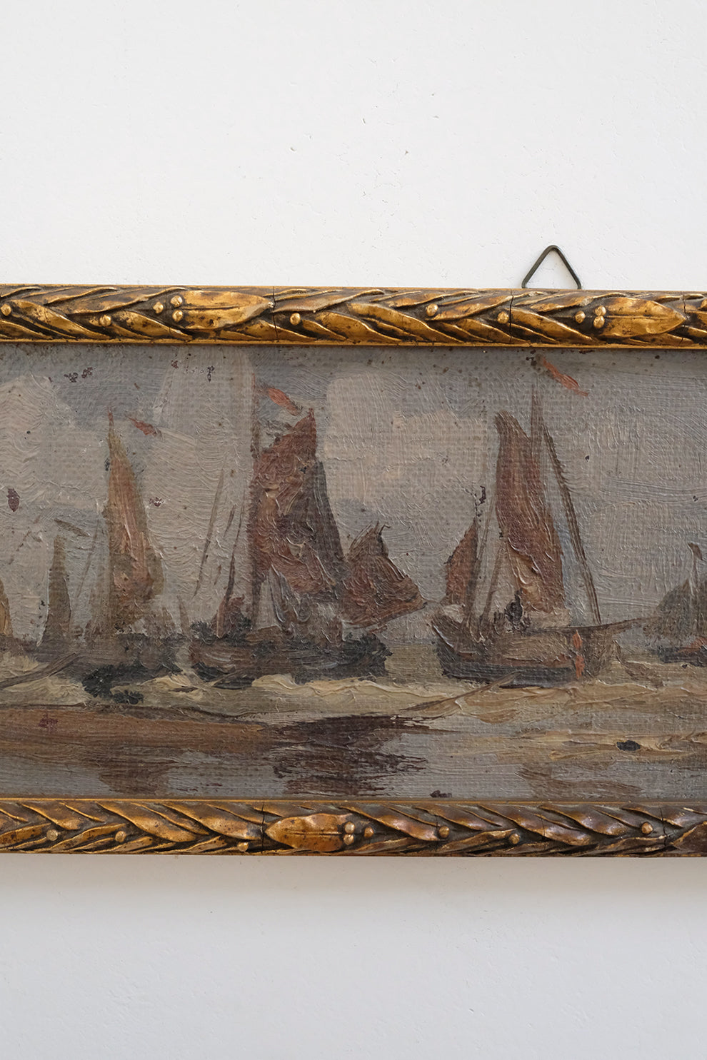 antique seascape painting