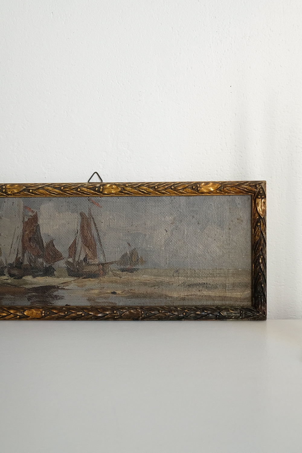 antique seascape painting