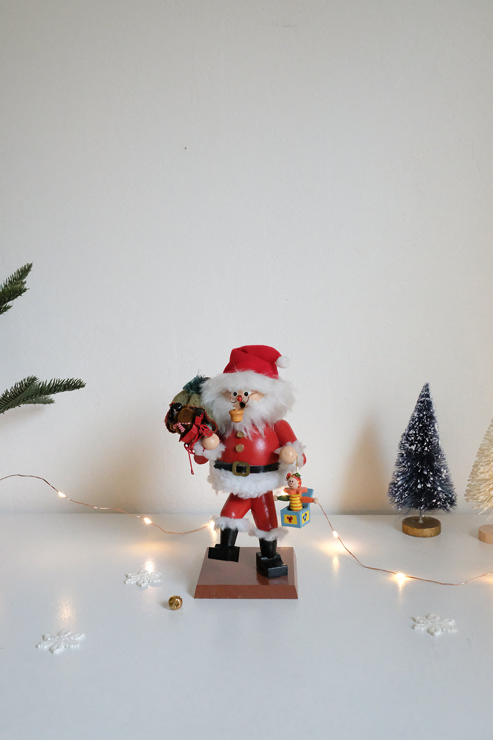 handmade wooden smoker - Santa