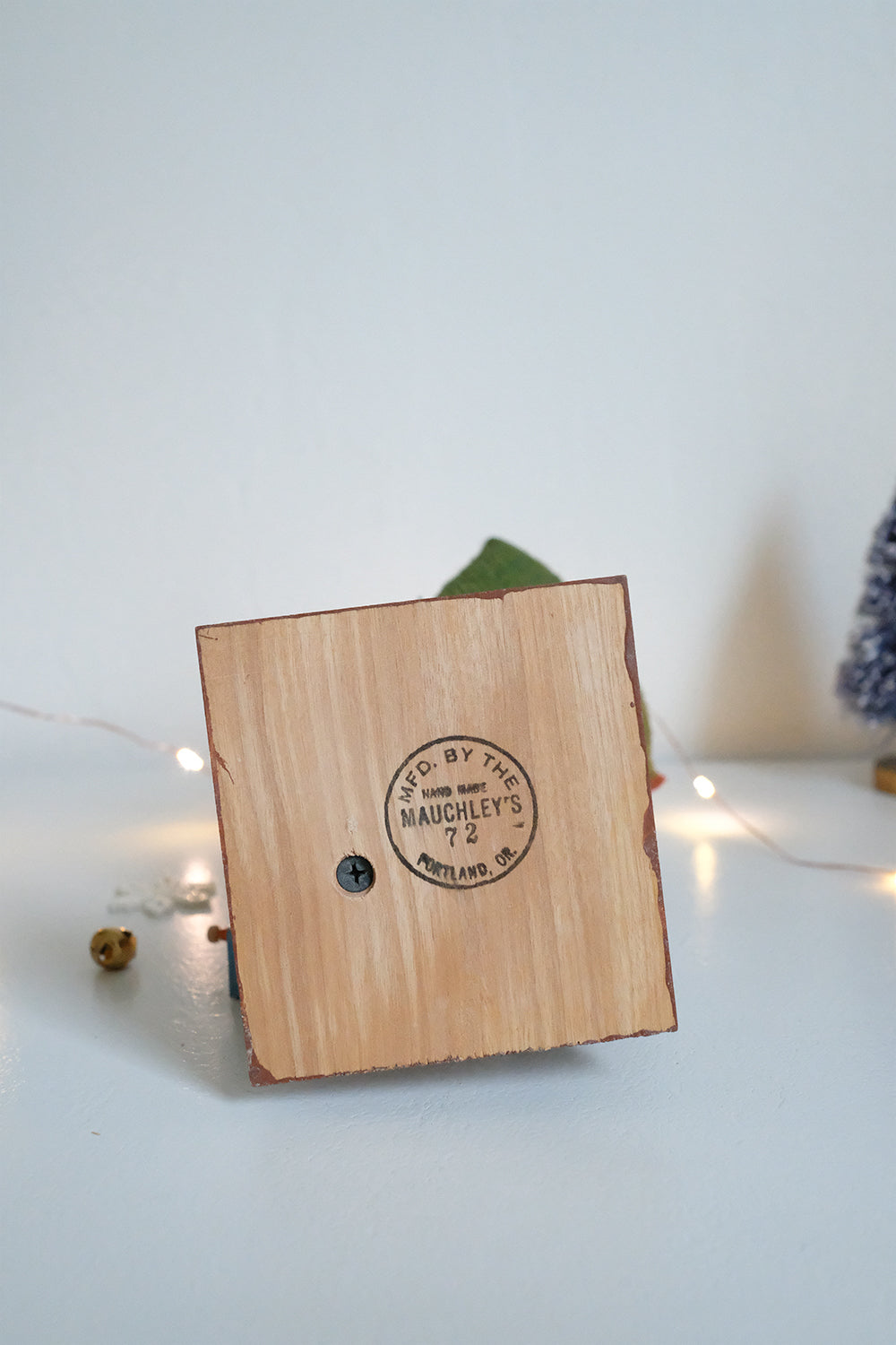 handmade wooden smoker - Santa