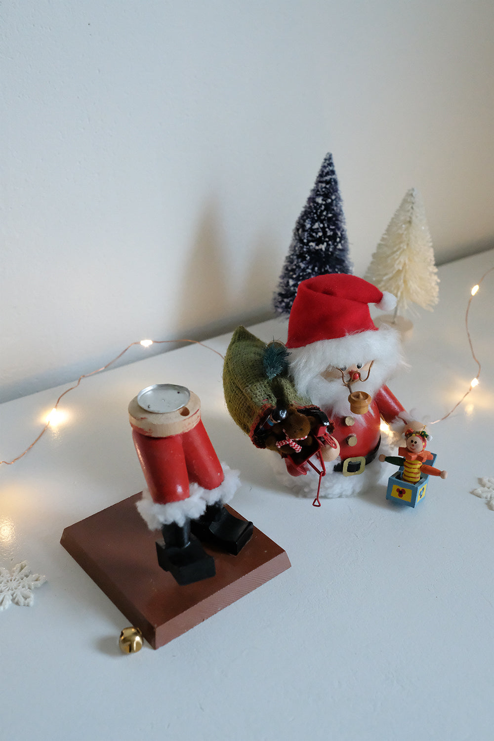 handmade wooden smoker - Santa