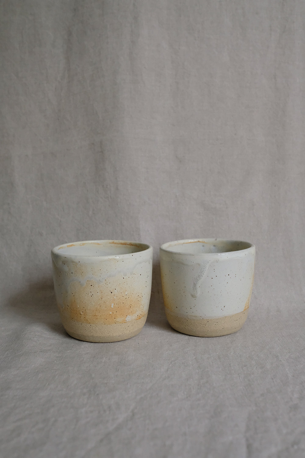 white cup