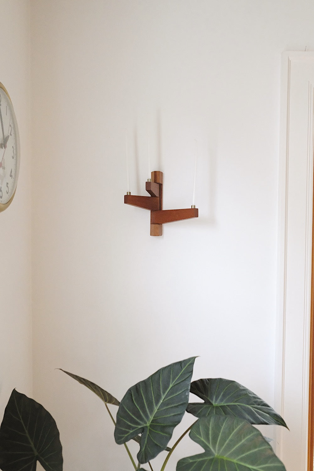 danish wall candelabra