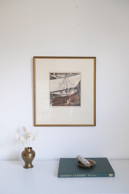 "washing the boat top"