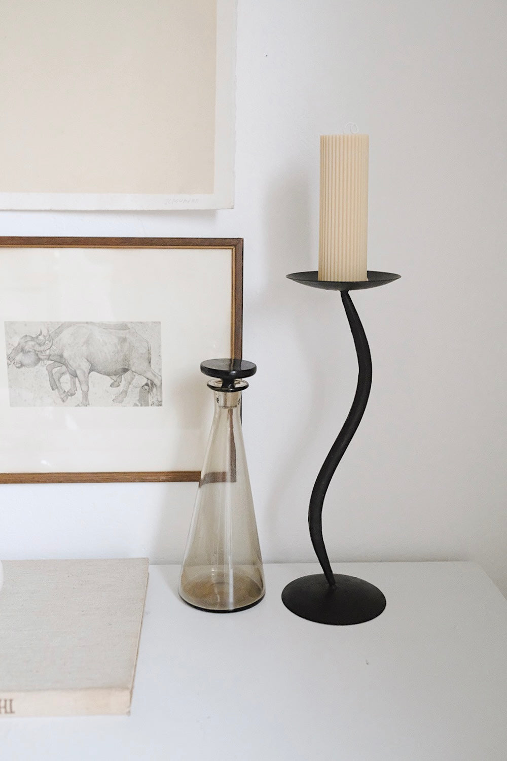 smoked glass decanter