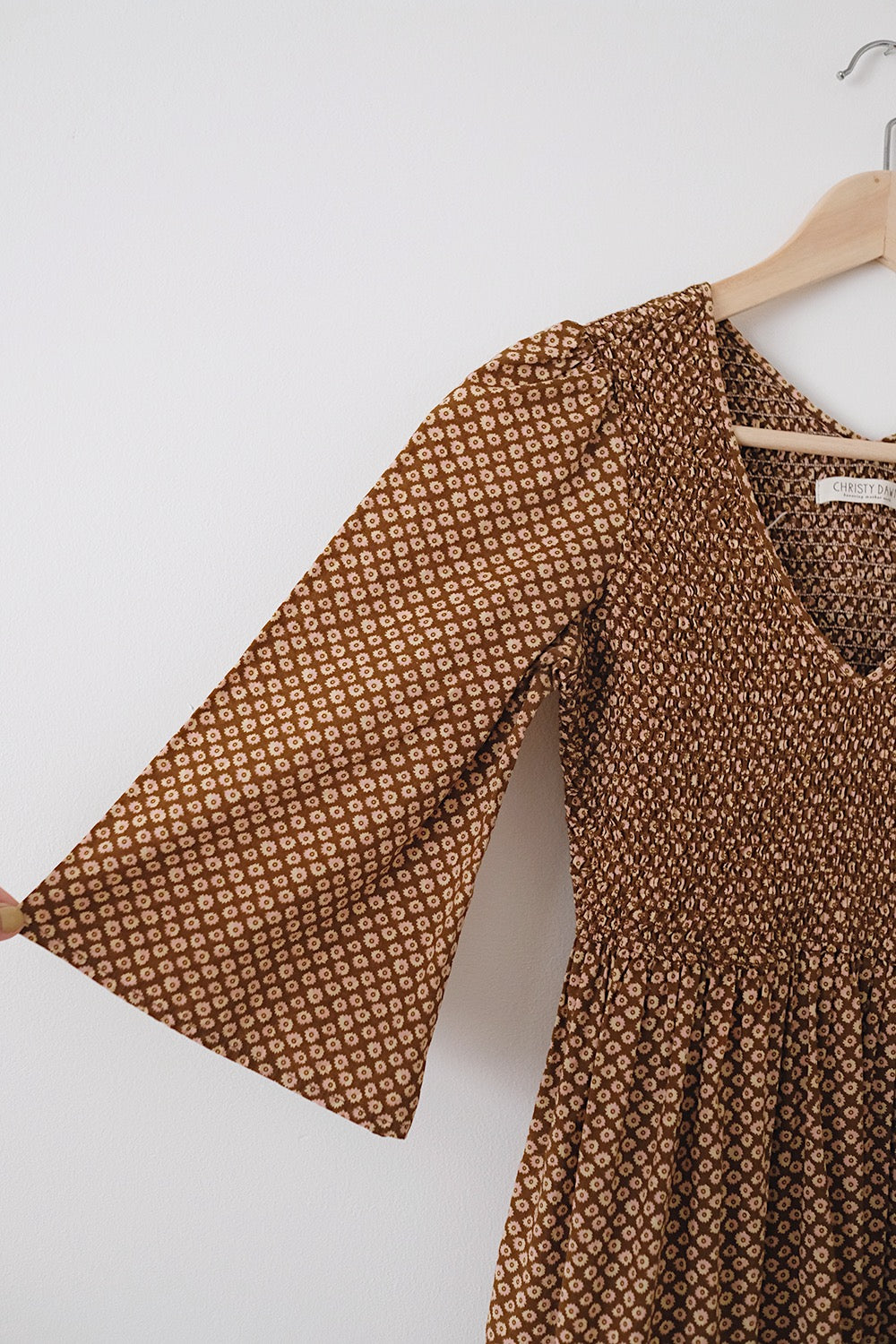 christy dawn basil dress