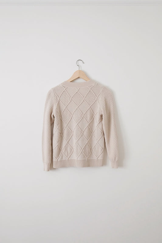 urban outfitters knit fisherman cardigan
