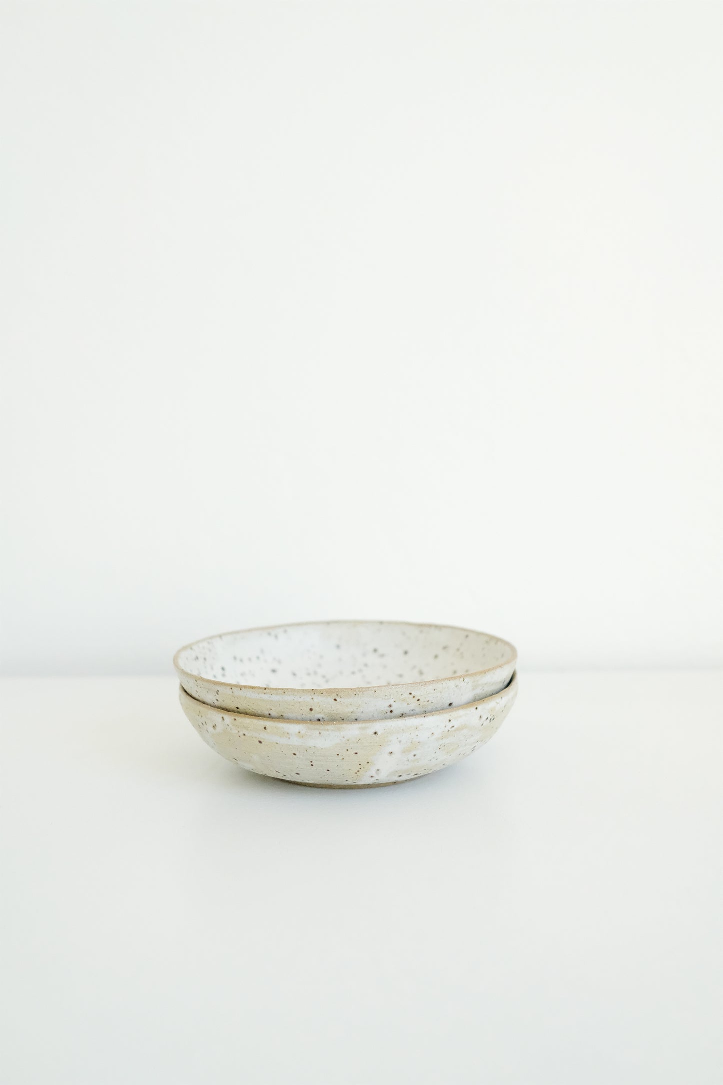 low snack bowls #1 - set of 2