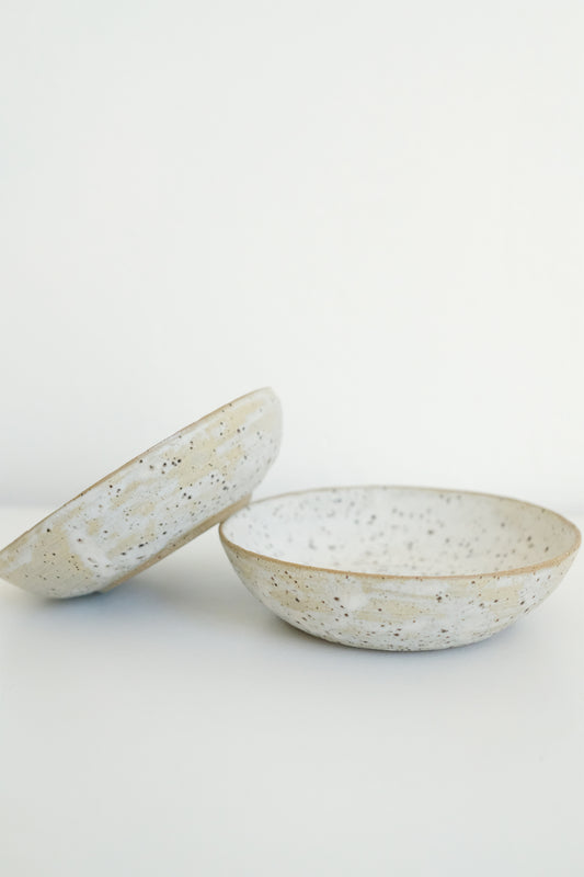 low snack bowls #1 - set of 2