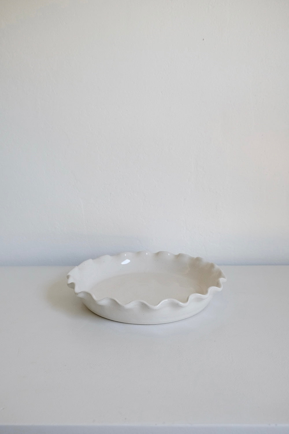 ceramic wavy dish