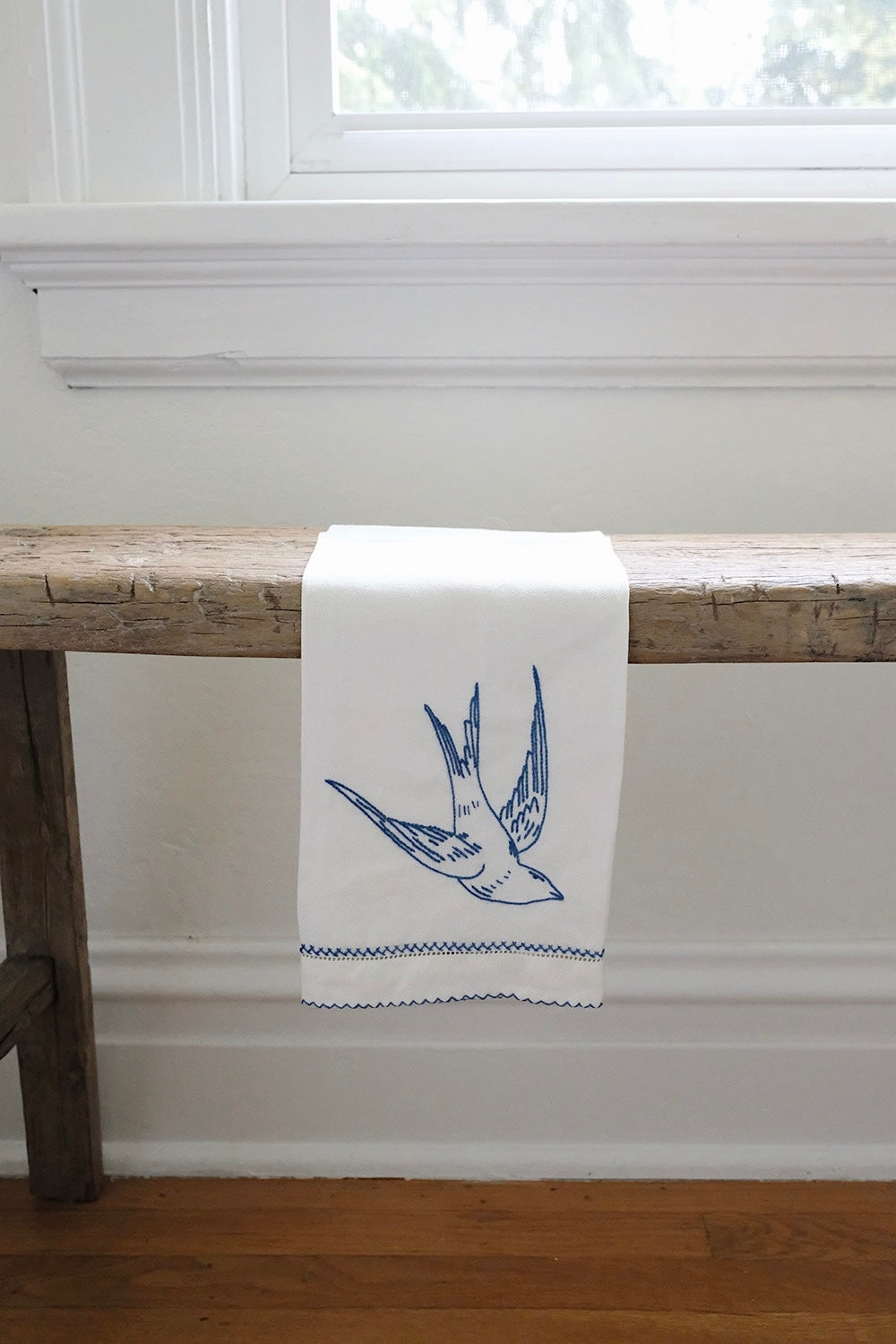 sparrow tea towel