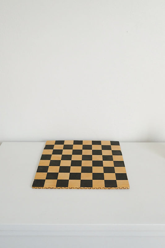 wood checkerboard
