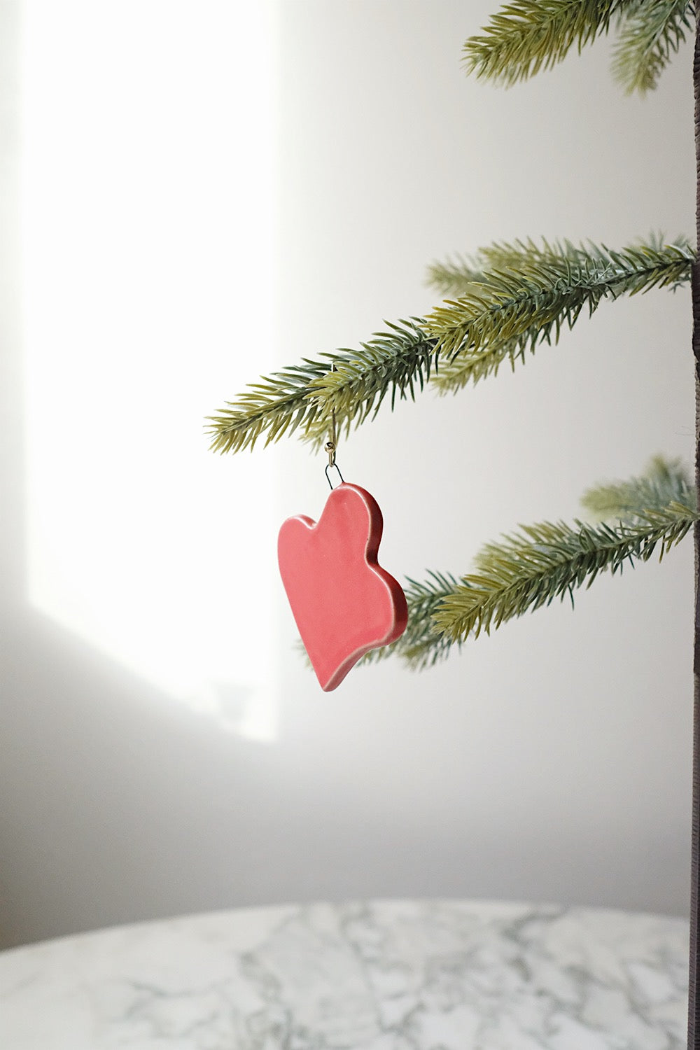 cutout ornament - red