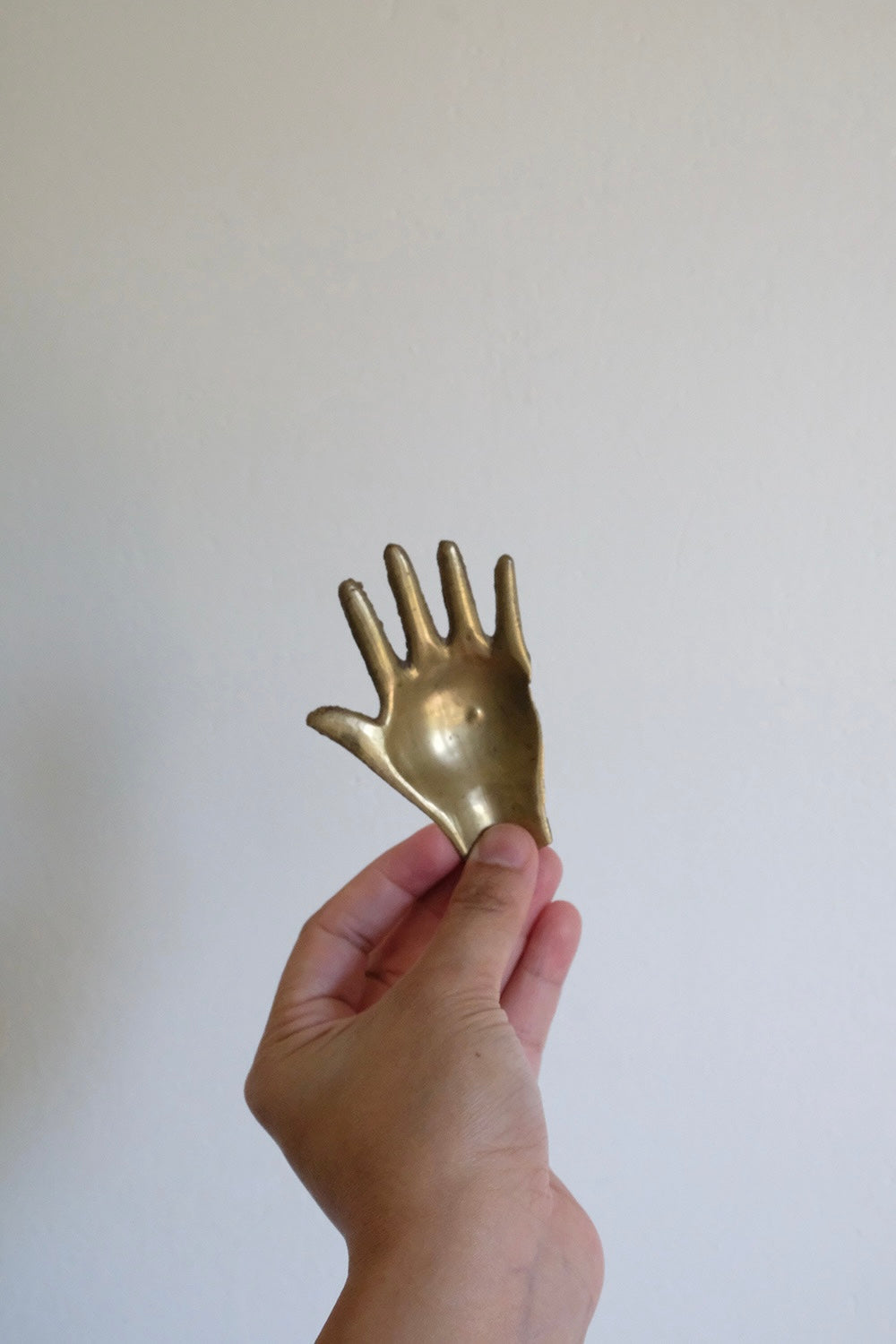 brass hand