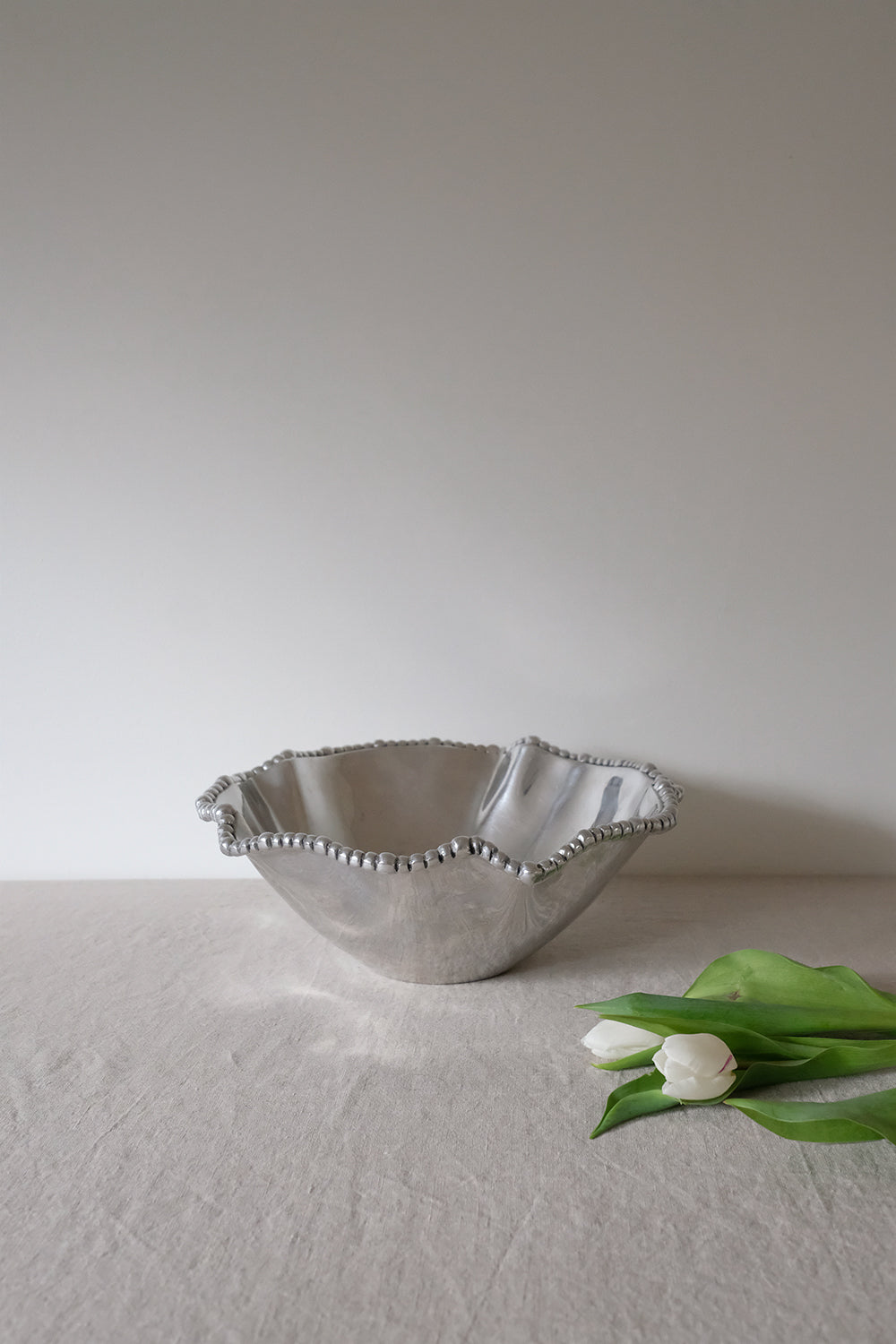 organic metal bowl