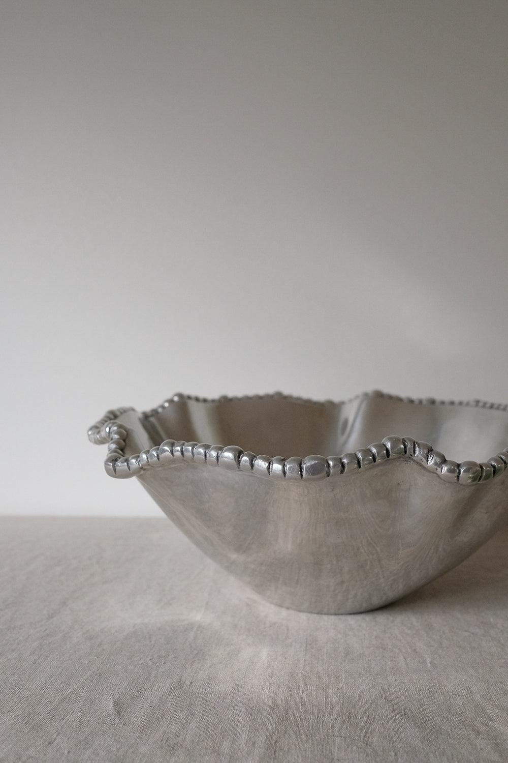 organic metal bowl